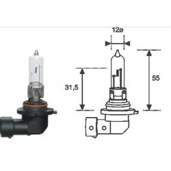 Крушка MAGNETI MARELLI HB3 12V 65W P20D * 1бр.